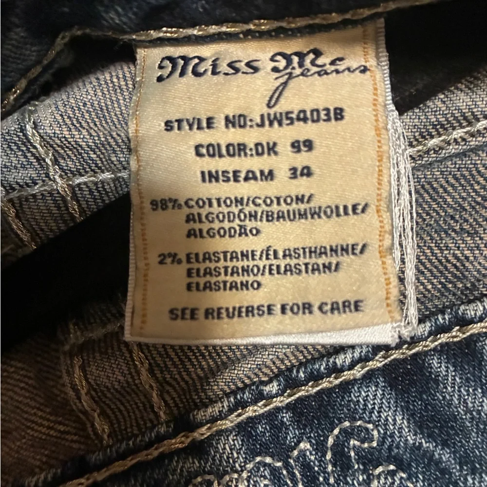 Miss Me size 31 Bootcut Jeans - Picture 4 of 7